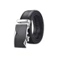 Black with Silver Buckle