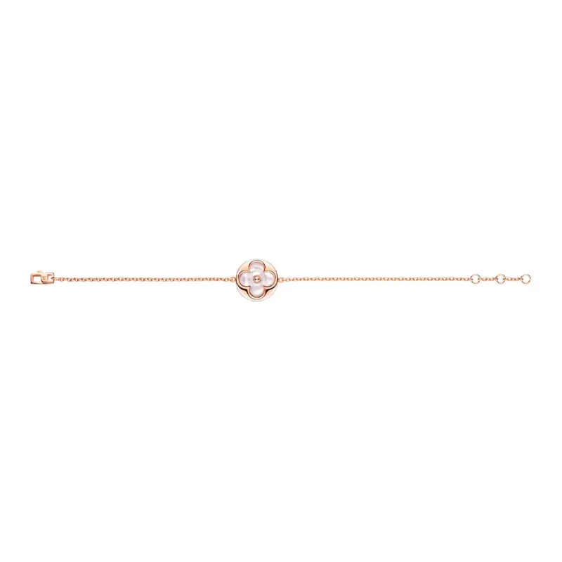 LOUIS VUITTON Color Blossom Sun Bracelet Pink Gold And White Mother-of-pearl-0