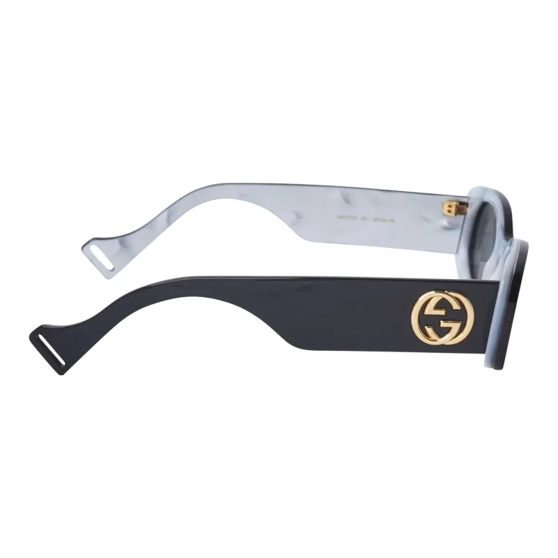 GUCCI Gg Oval frame Sunglasses-2