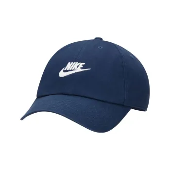 Nike Cotton Baseball Caps Unisex Blue