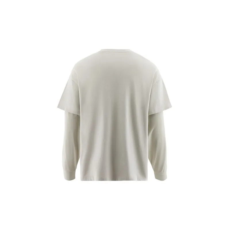CAT FW22 Mock Two Piece Long Sleeved T Shirt Unisex-1