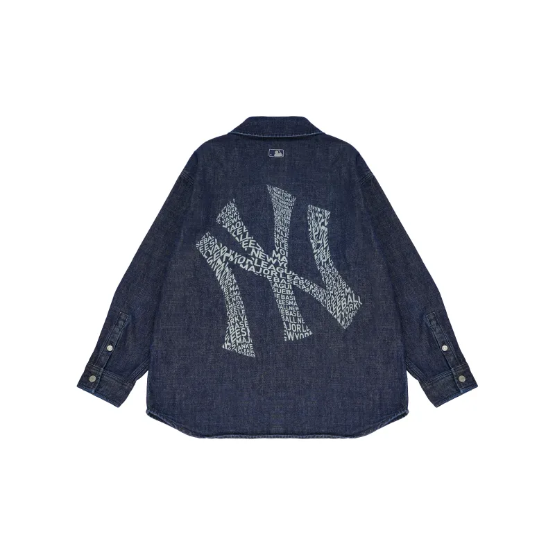 MLB New York Yankees Shirt Unisex Dark Marine Blue-1