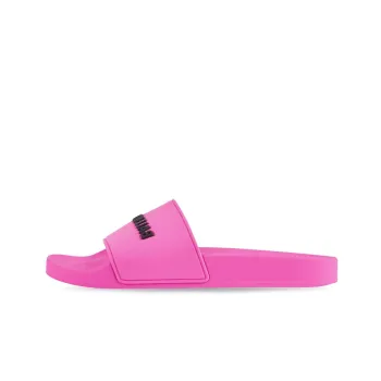 Balenciaga Women's Pool Slide 'Fluo Pink'