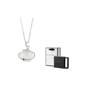 VIVIWELL Necklaces Women's Silver