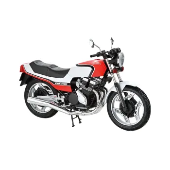 AOSHIMA 1/12 Honda NC07 CB400F Model Kits Pearl Red/White