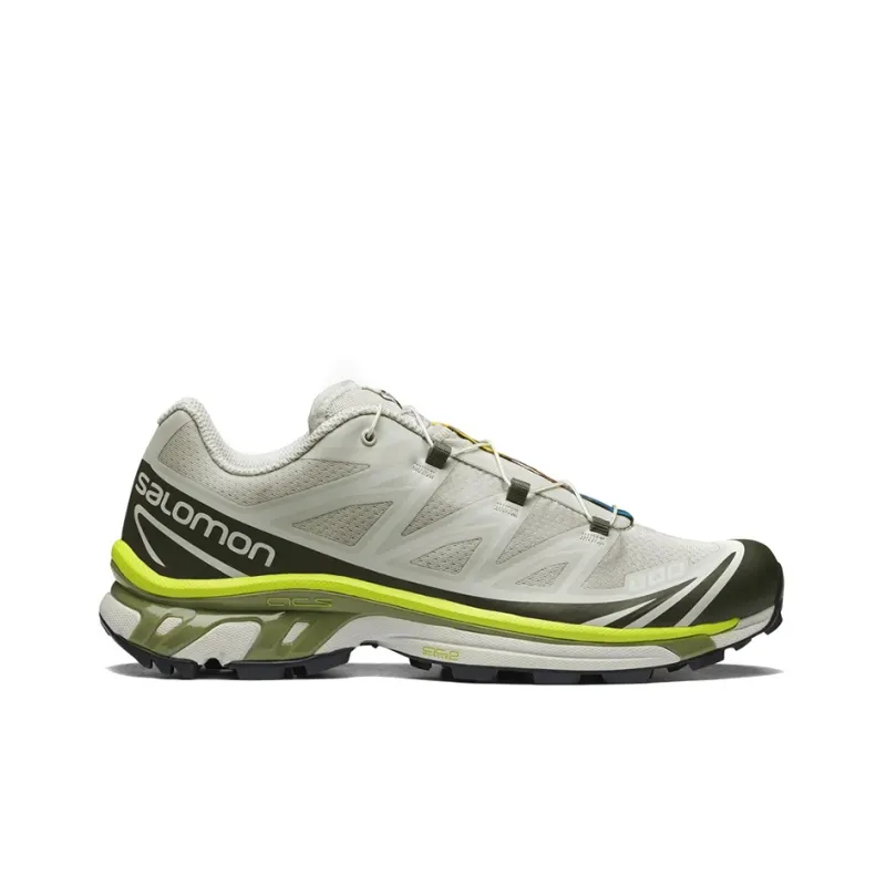 SALOMON XT 6 'Grey Beige Neon'-1