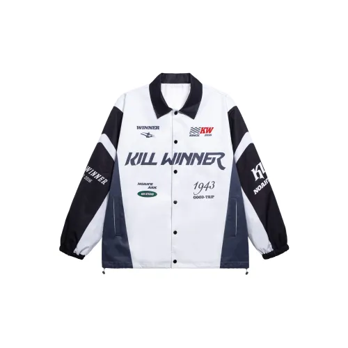 KILLWINNER Jackets Unisex White