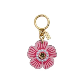 COACH Glove Tanning Bag Charm Mini Women's Tulip Purple