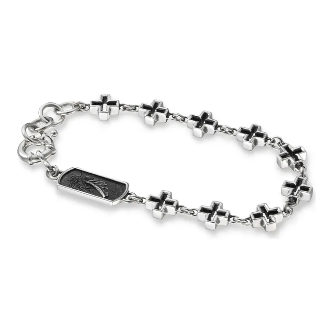 ROCK&RIDE 925 Sterling Silver Bracelets Unisex-1