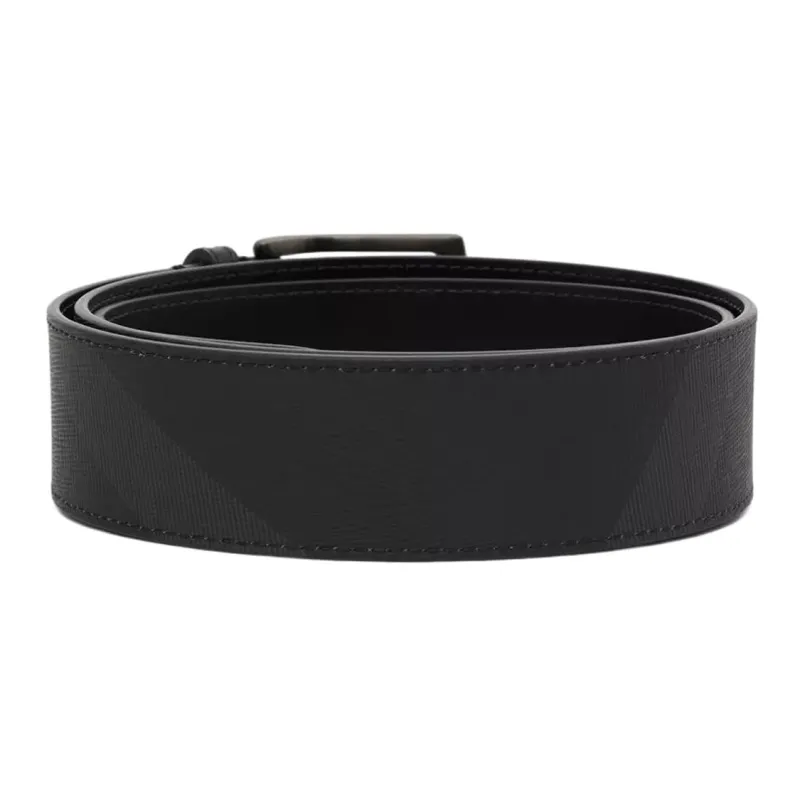 Burberry Leather Belts Men's Width 4CM-2