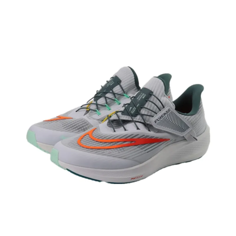 Nike Air Zoom Pegasus 39 FlyEase Platinum Orange Slate-2