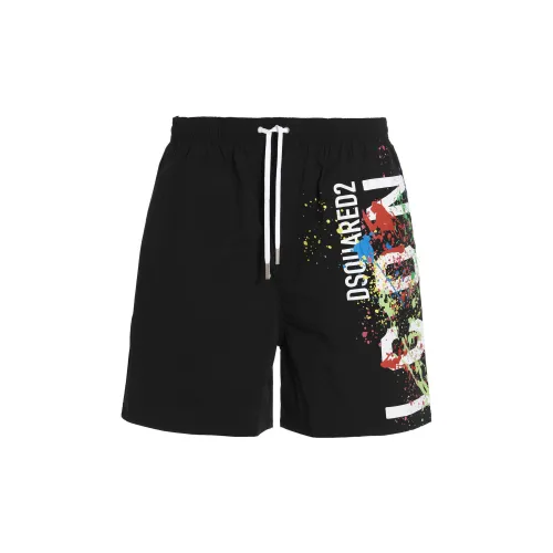 DSQUARED 2 Casual Shorts Men Black