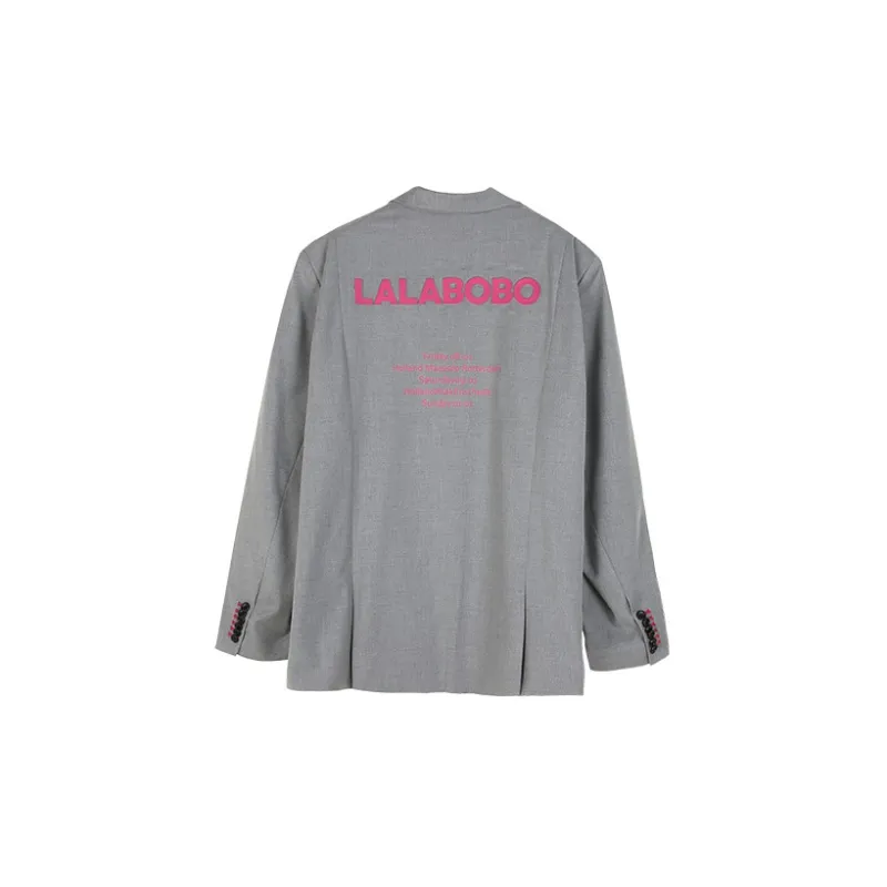 LALABOBO Jackets Women's Gray-1