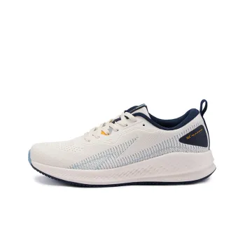 361° Anti Slip Wear Resistant Breathable Lightweight Low Top Running Shoes Men's White Blue