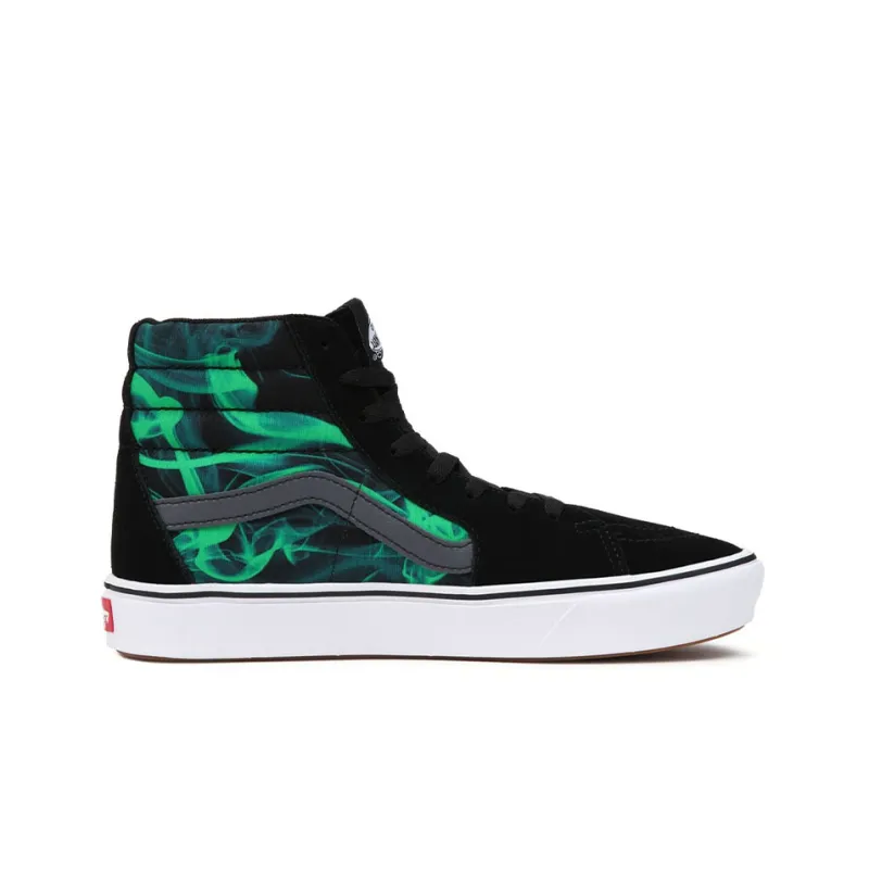 Sk8 ComfyCush Vans Hi 'After Dark Black'-1