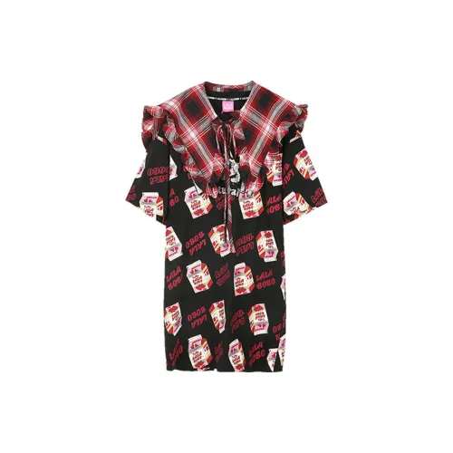 LALABOBO Short-Sleeved Dresses Women's