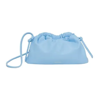 MANSUR GAVRIEL Lambskin Cloud Bag Clutch Mini Women's Blue
