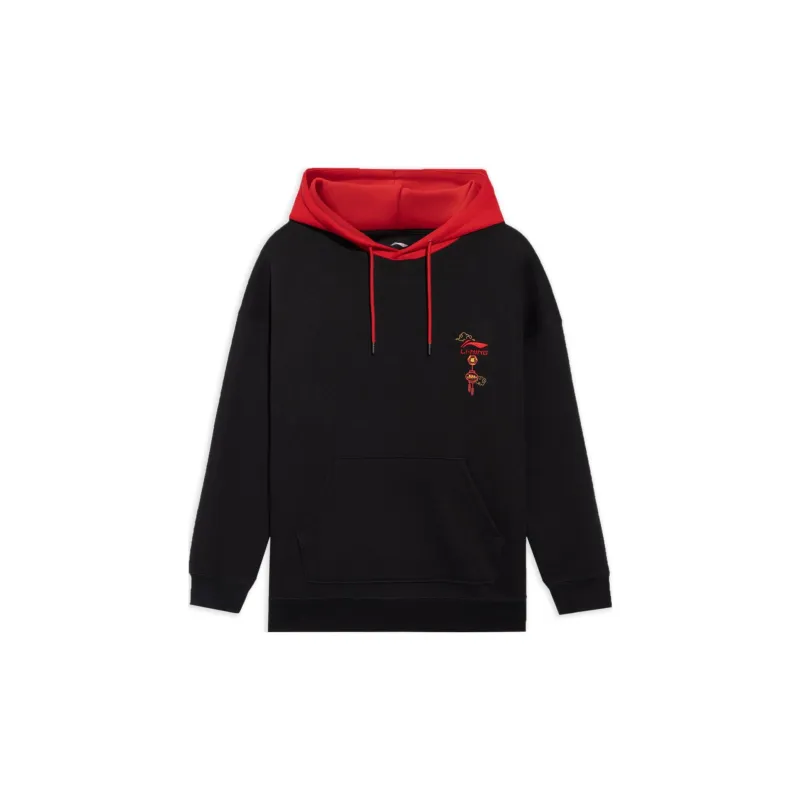LiNing Sports Life Collection Sweatshirt Unisex Black-1