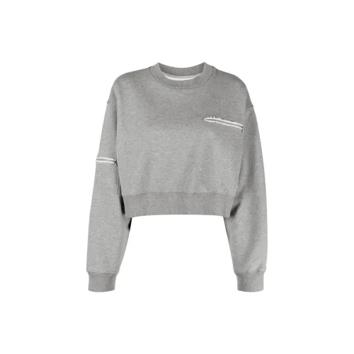 MM6 Maison Margiela Sweatshirts Women's Gray