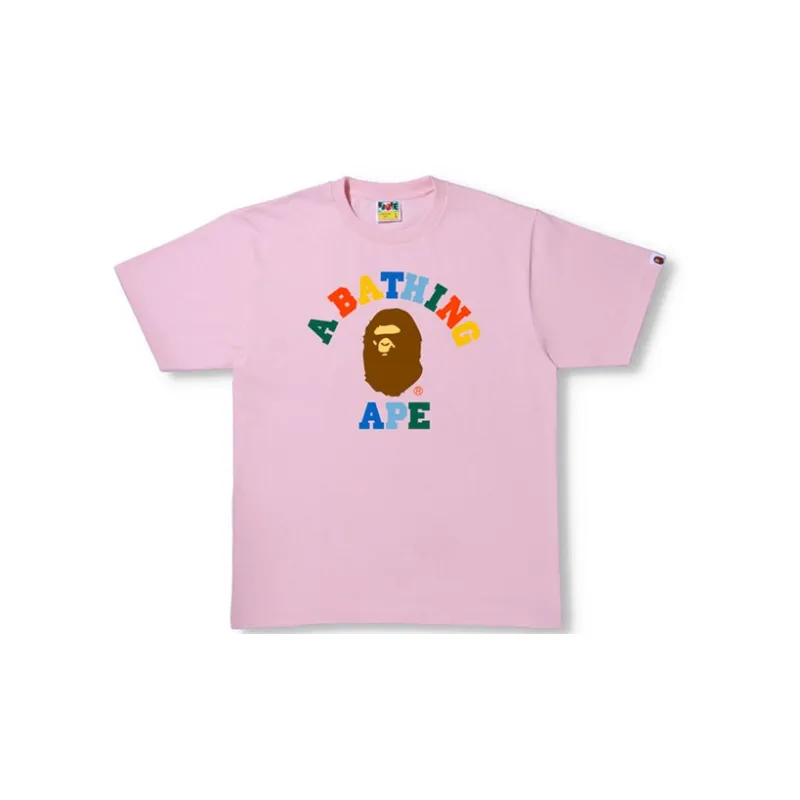 Bape Colors College Tee SS22-3