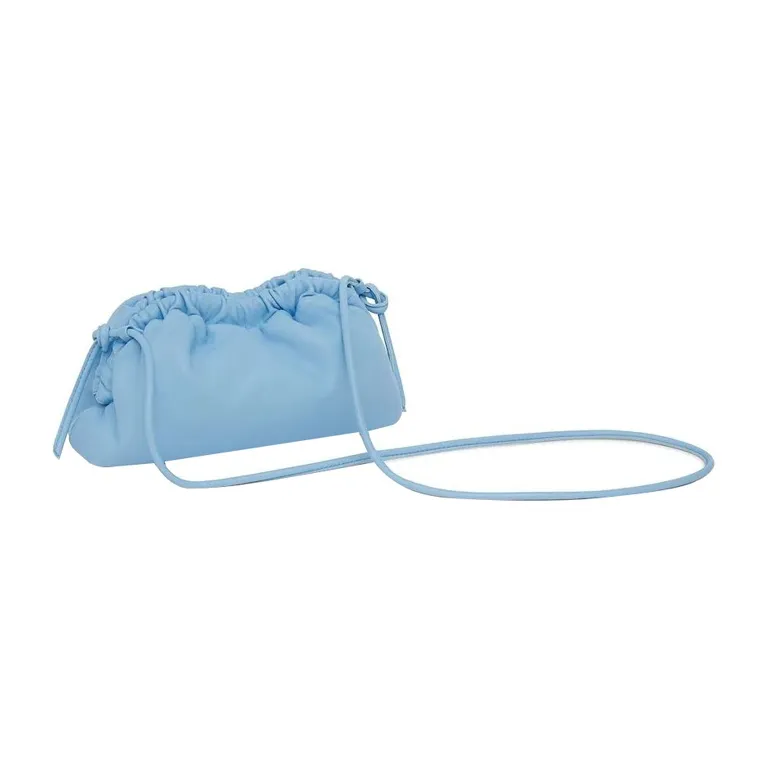 MANSUR GAVRIEL Lambskin Cloud Bag Clutch Mini Women's Blue-1