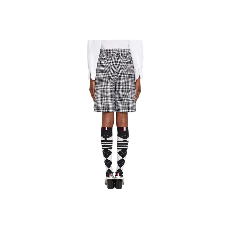 THOM BROWNE Check pattern Shorts-1