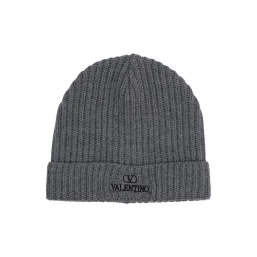 Valentino Logo Embroidered Beanie
