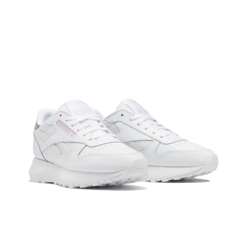 Reebok Classic Leather Running Shoes Women's Low-Top-2