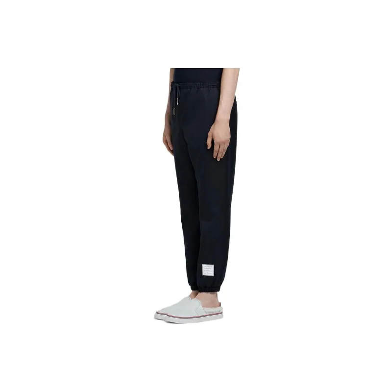 THOM BROWNE Drawstring waist Wool Track Pants-2