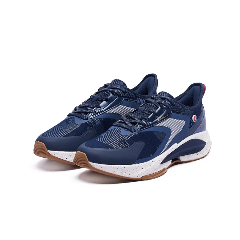 361° Slip Resistant, Abrasion Resistant, Breathable, Lightweight Low Top Running Shoes Men's Oil Ink Blue-2