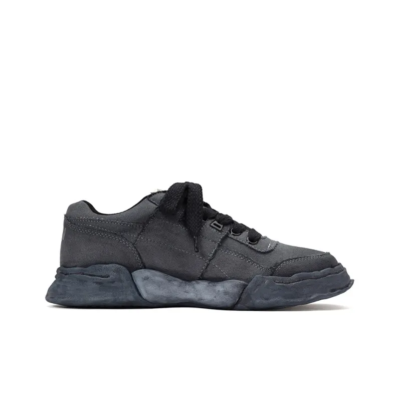 MIHARA YASUHIRO Parker OG Sole OD Low Top Stylish Skateboarding Shoes Unisex Black Vintage Version-1