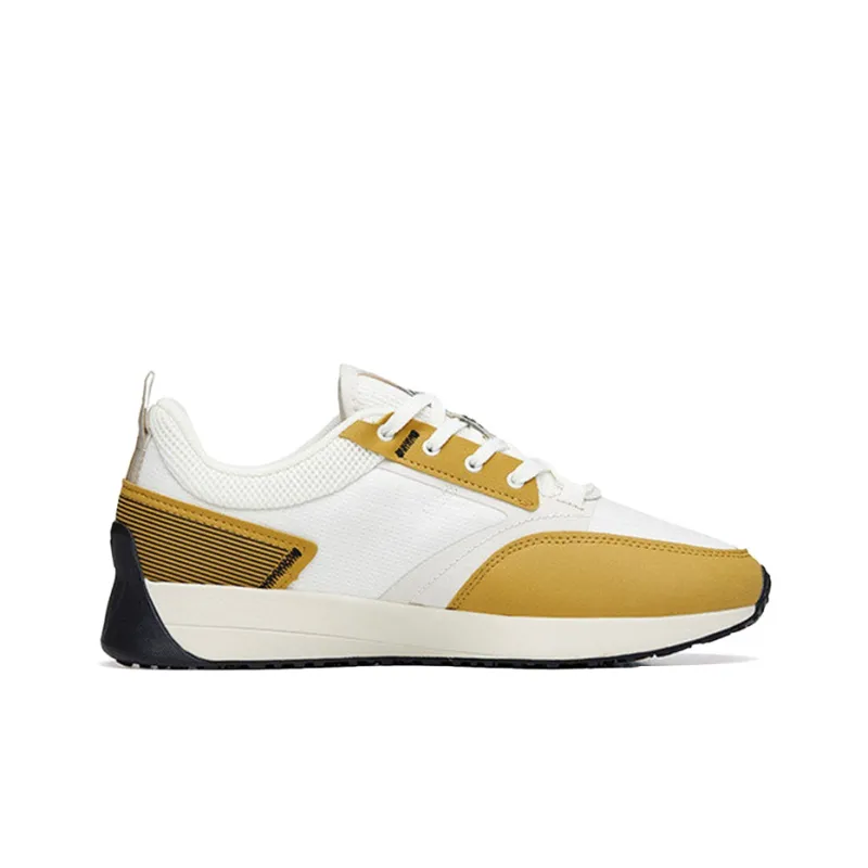 Anta Life Collection Low-Top Casual Shoes Men's White Gray Brown-1