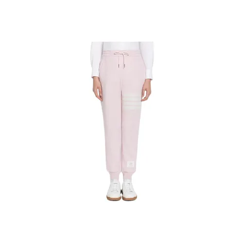 THOM BROWNE Knitted Sweatpants Women's Light Pink