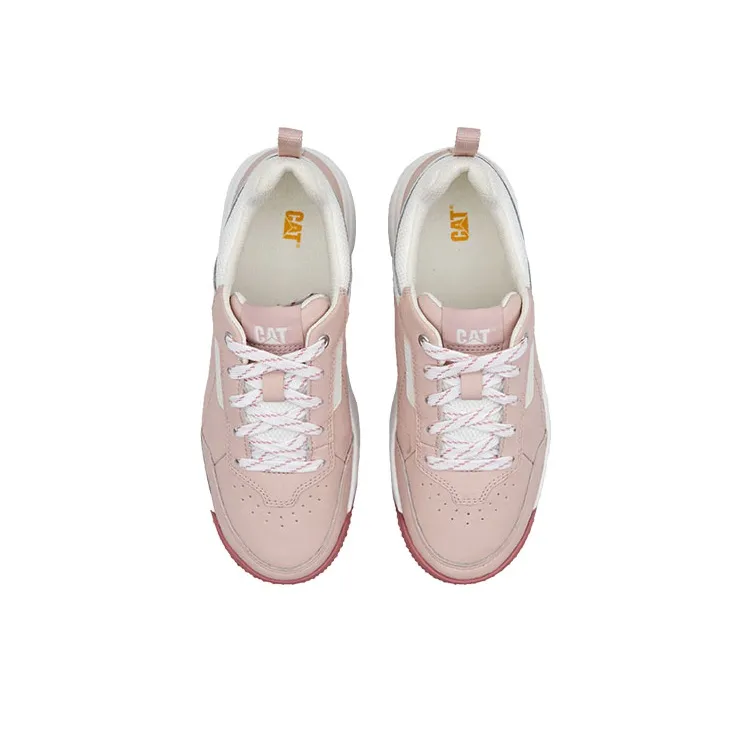 CAT Casual Shoes Women's Low Top Light Pink-2