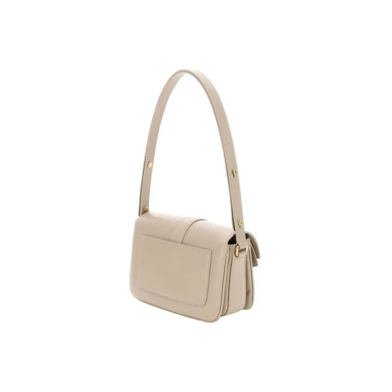 Balenciaga Classic Cow Leather Portable Crossbody Bag Shoulder Bag Women's Ecru-1
