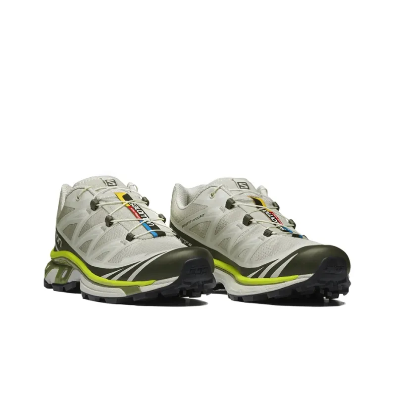 SALOMON XT 6 'Grey Beige Neon'-2