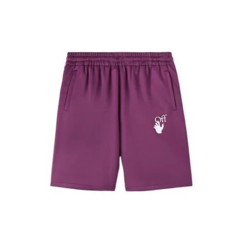 OFF-WHITE Casual Shorts Men Purple