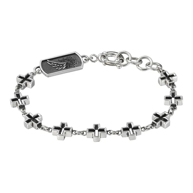 ROCK&RIDE 925 Sterling Silver Bracelets Unisex-0