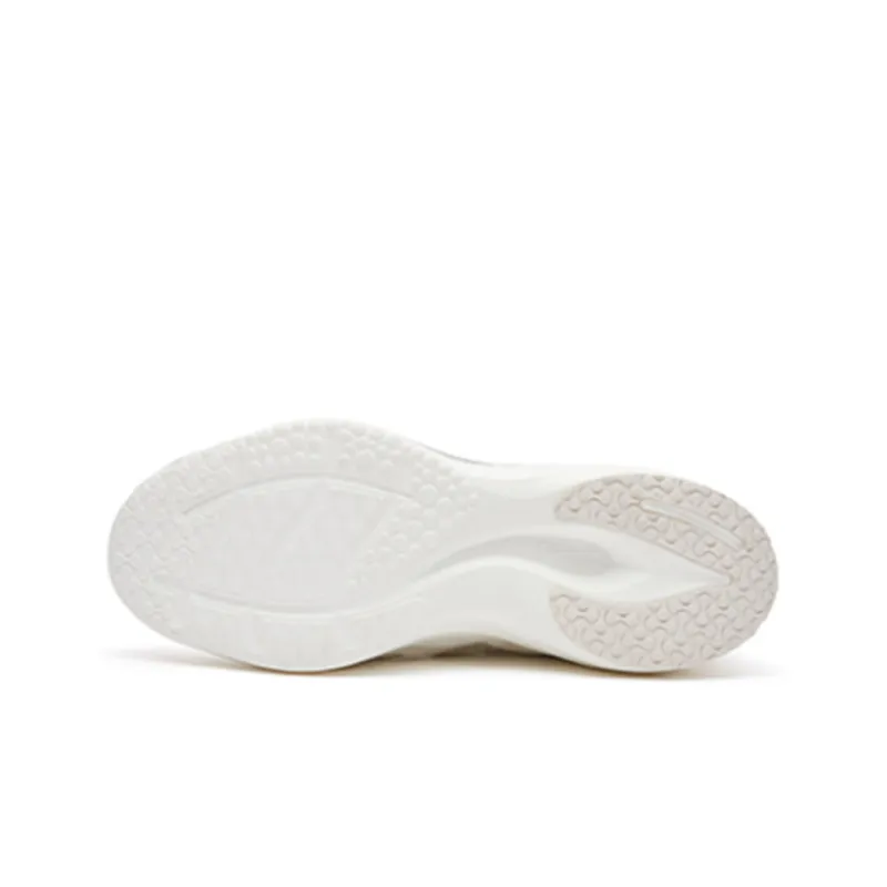 Erke Low-Top Running Shoes Men's White Black-3