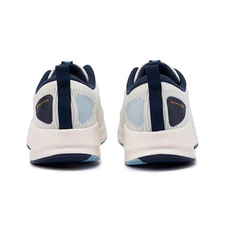 361° Slip Resistant, Abrasion Resistant, Breathable, Lightweight Low Top Running Shoes Men's White Blue-3