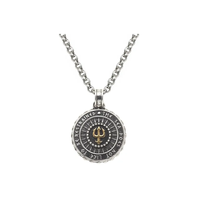 ROCK&RIDE 925 Sterling Silver Necklaces Unisex-1