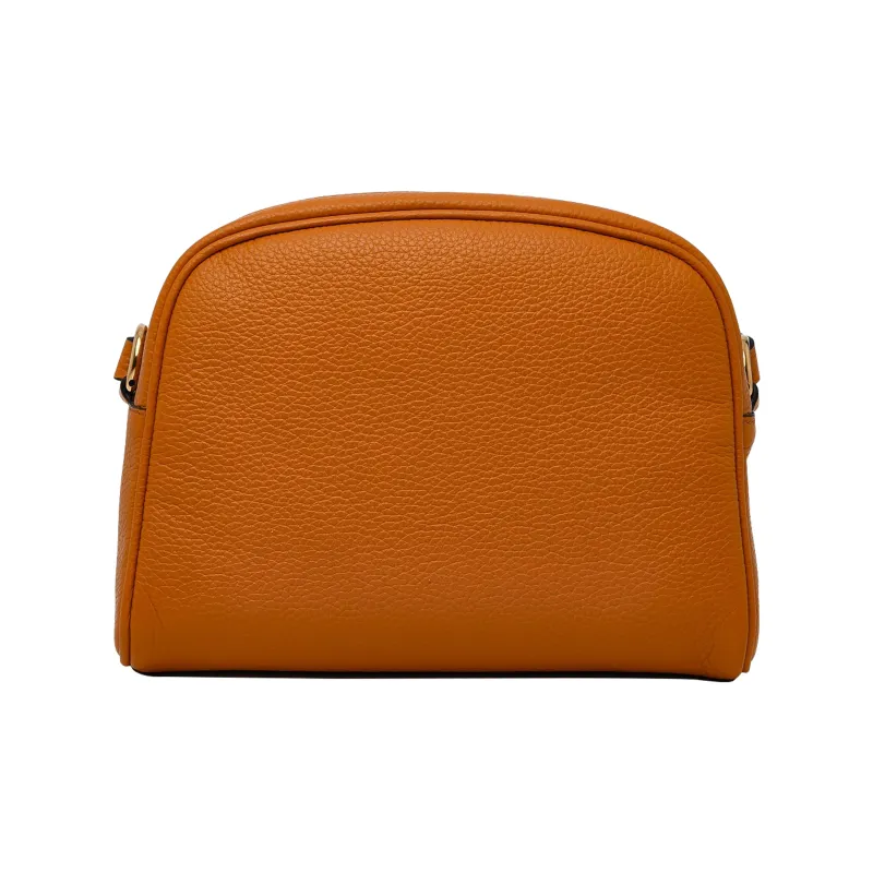 FERRAGAMO Calfskin Camera Bag Shoulder Bag Crossbody Bag Women's Orange-2