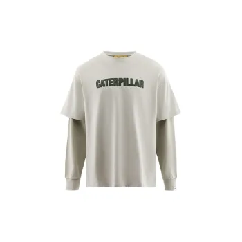 CAT FW22 Mock Two Piece Long Sleeved T Shirt Unisex