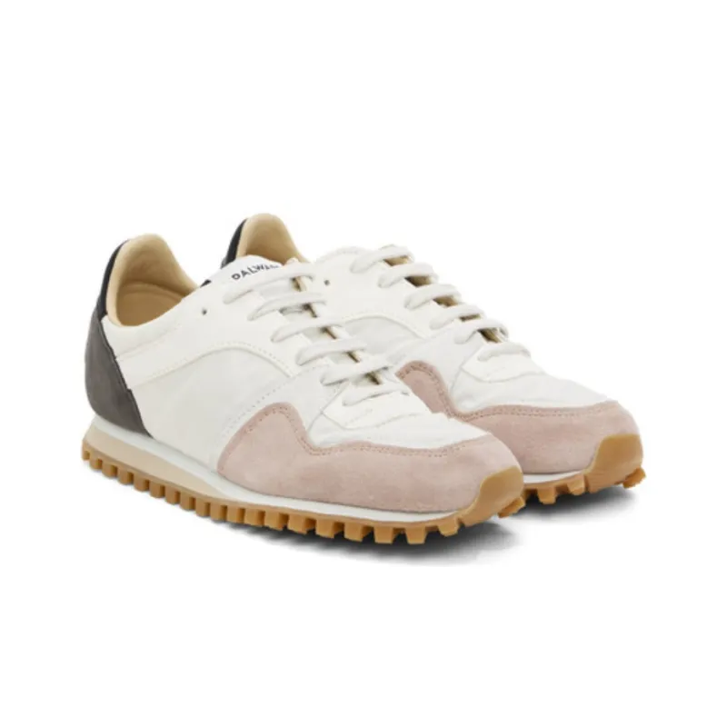 SPALWART Low Top Casual Shoes Unisex White Gray Pink-2