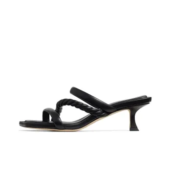 Jimmy Choo Slide Slippers Women's Black