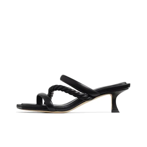 Jimmy Choo Slide Slippers Women's Black