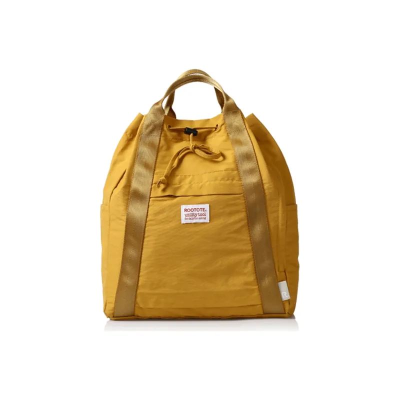 ROOTOTE Cotton Handheld Backpack Large Size Unisex Multicolor-1