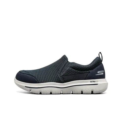 Skechers Go Walk Evolution Ultra Casual Shoes Men Low-Top Navy