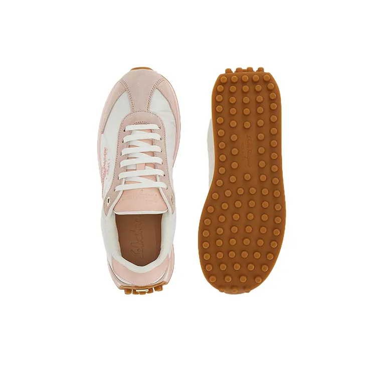 FERRAGAMO Embossed-logo Low-top Sneakers-4
