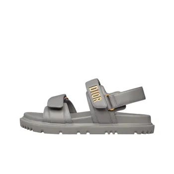DIOR DiorAct Strap Sandals Women's Gray